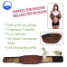 Tourmaline Heating Belt 124 Stones